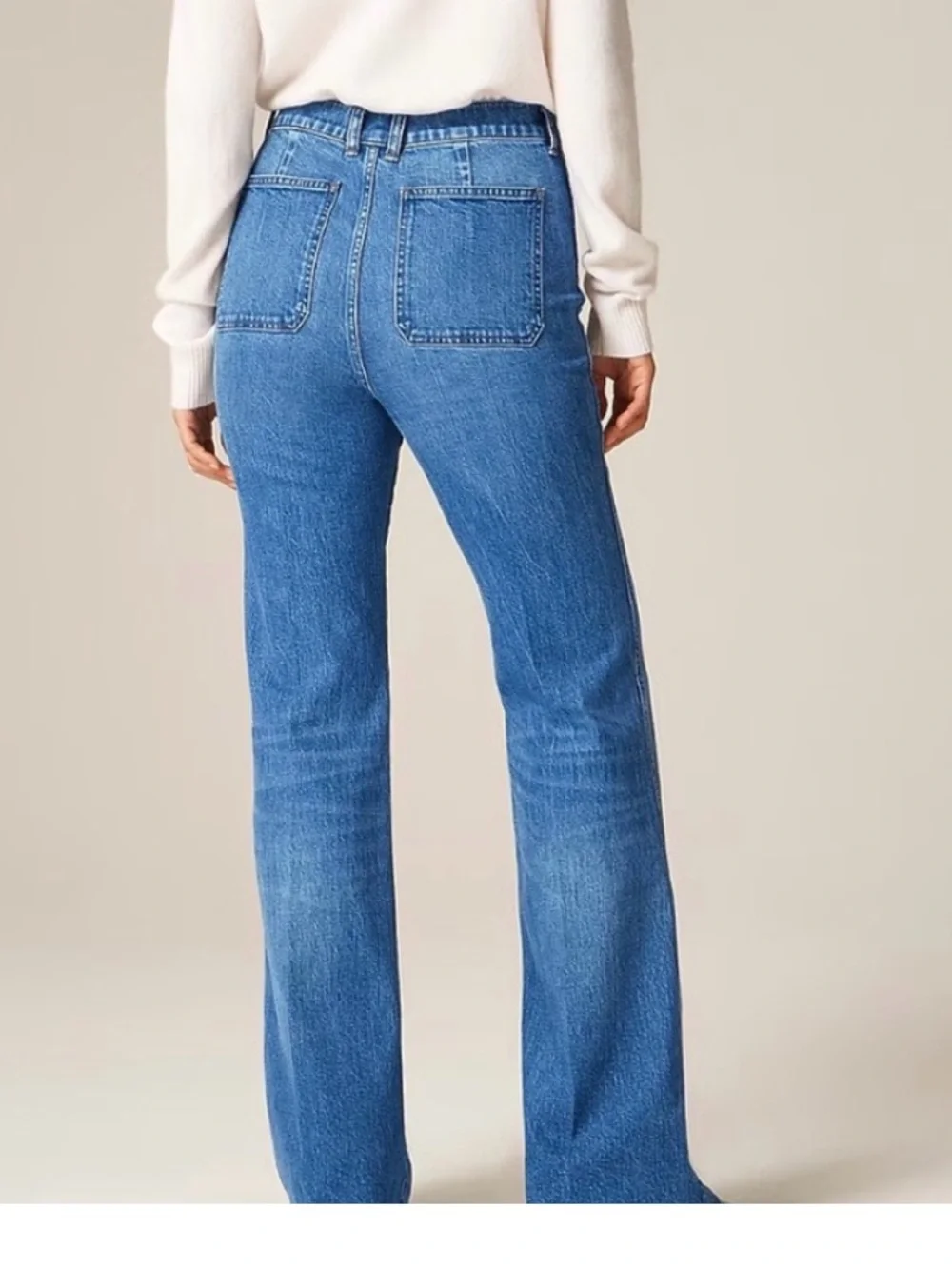 J.CREW VINTAGE FLARE RETRO JEANS SZ 30 NWT